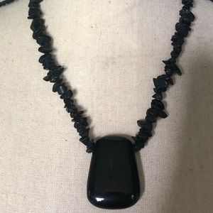 Black necklace